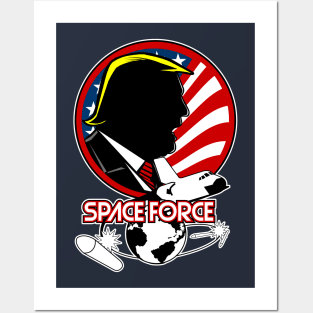 Trump Space Force Posters and Art